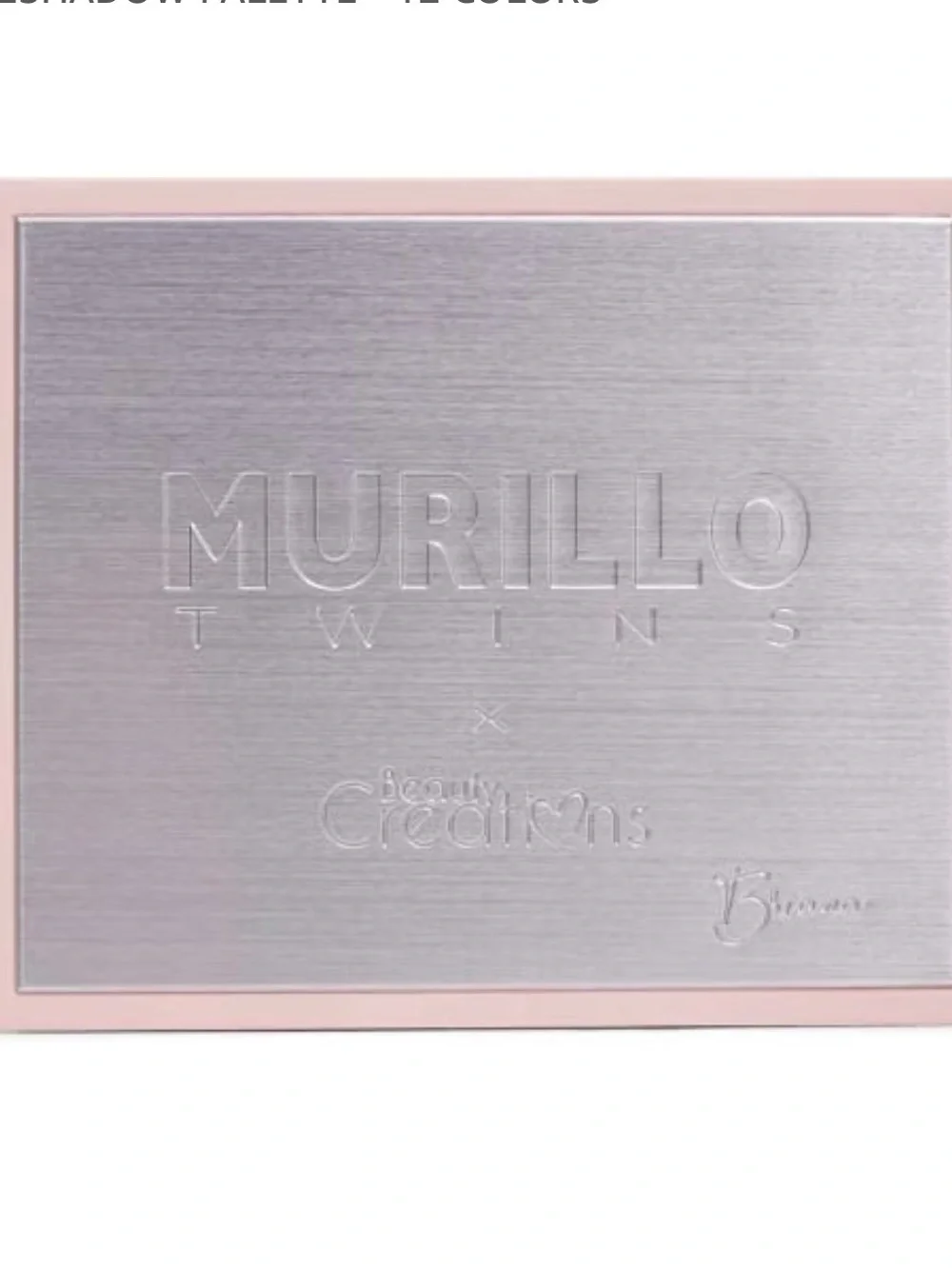 Murillo Twins X Beauty Creations Eye Shadow Pallet in Briana.